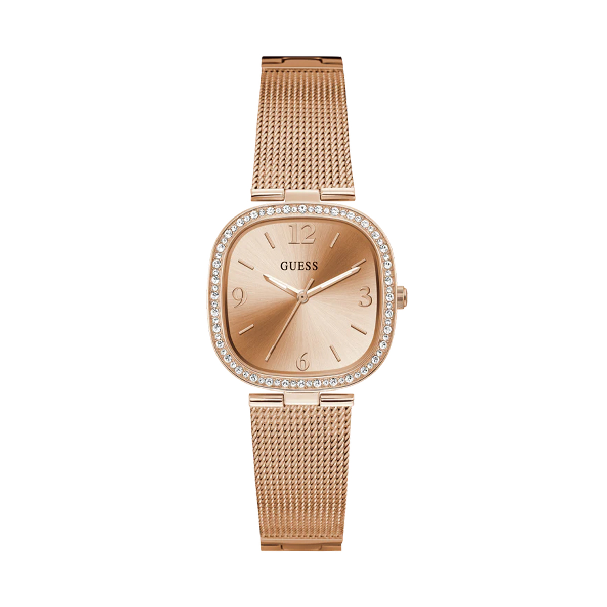 MONTRE GUESS TAPESTRY FEMME ACIER